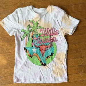 Willie Nelson Kids Graphic T-Shirt - White